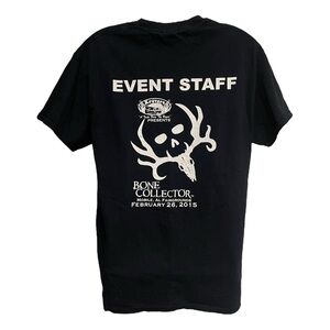 BONE COLLECTOR Event Staff T-Shirt 2005 Black Size Medium